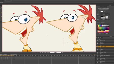2D animation software, Flash animation .
